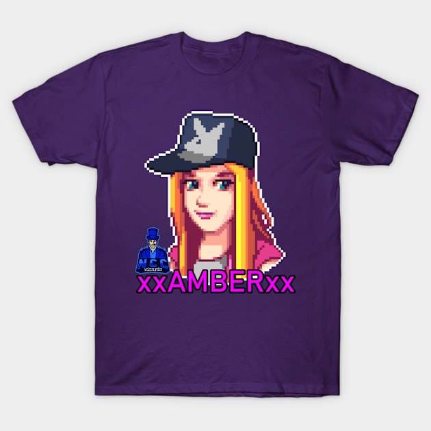 NCC WIZARDS  - xxAMBERxx T-Shirt by NintendoChitChat